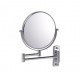 Reversible Extending 10x Magnifying Wall Mirror